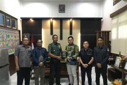 Bawaslu Pangkalpinang audiensi bersama Dandim 0413/Bangka bahas Pilkada 2024
