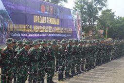 Kodim 0904/Paser bangun jalan tani lewat program TMMD ke-121