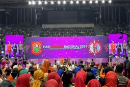 Presiden Jokowi dan Ibu Iriana hadiri acara Hari Kebaya Nasional