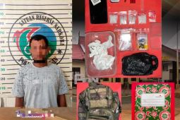 Polres Balangan amankan dua Narkoboy dengan barbuk 19,53 gram sabu