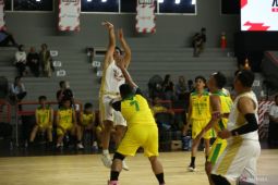 Basket Ball Kapolri Cup 2024: Polda Babel duduki peringkat 2 pool A usai menang tipis 41-36 atas Polda Lampung