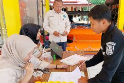 BPBD Kalsel gelar tes urine guna tingkatkan performa organisasi