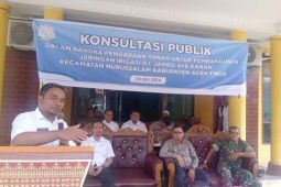 Pemkab Aceh Timur bebaskan tanah warga untuk bangun irigasi