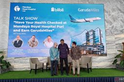 Garuda Indonesia dan RS Mandaya jajaki kerja sama layanan kesehatan