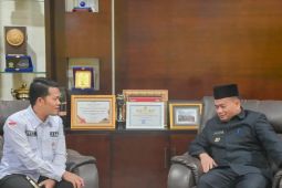 Pj Wali Kota Padangsidimpuan terima audiensi dari Bawaslu, ini hasilnya