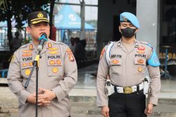 Polres Jakut gelar apel besar basmi  premanisme di Terminal Tanjung Priok