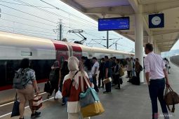 Jumlah penumpang Whoosh secara bertahap terus meningkat
