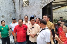 Pemkot Depok beri bantuan tenda untuk ibadah jemaat gereja yang terbakar