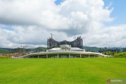 Plaza Seremoni Kota Nusantara  siap gelar upacara kemerdekaan