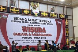 IAKN Ambon wisuda 111 sarjana periode I 2024, lima orang raih gelar doktor