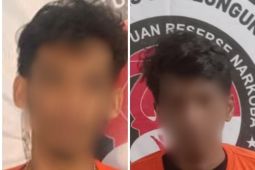 Dua pengedar narkoba bermotor diringkus Polres Simalungun, total sabu 2,24 gram