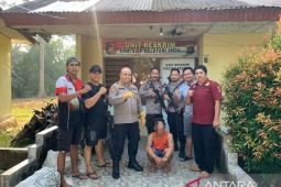 Polisi tangkap pelaku pembacokan di Desa Paku Bangka Selatan