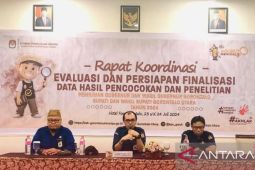 KPU Gorontalo Utara gelar rakor evaluasi coklit
