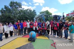 Taman desa jadi pusat perputaran ekonomi di Desa Kepoh Bangka Selatan