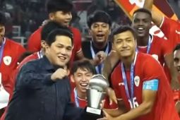 Warganet sanjung kemajuan timnas Indonesia di bawah komando Erick Thohir