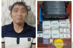Polda Kalsel tangkap pengedar jaringan Kalbar simpan 6 kg sabu-sabu