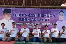 Maesyal-Intan dapat dukungan kelompok pemuda di Pilkada Tangerang