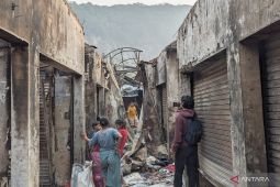 75 kios di Pasar Ciampea Endah Bogor terbakar