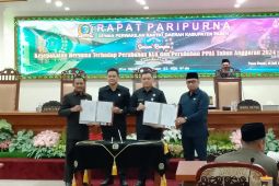 DPRD-Pemda Paser sepakati rancangan perubahan KUA dan PPAS 2024