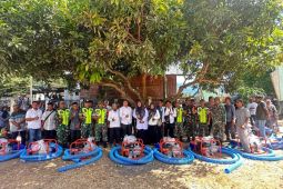 Pemkab serahkan 143 Unit mesin pompa air cegah gagal panen