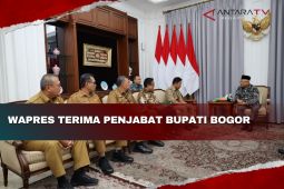 Wapres terima Penjabat Bupati Bogor bahas penataan Puncak