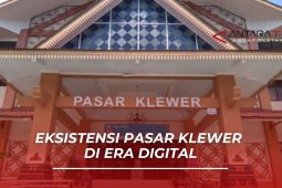 Pasar Klewer Solo yang melegenda kini sepi