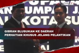 Gibran blusukan ke daerah butuhkan perhatian khusus jelang pelantikan