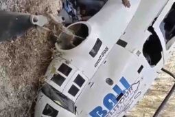 KNKT investigasi kecelakaan helikopter di Bali - Video