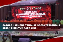 Satgas narkoba tangkap 38.000 tersangka sejak dibentuk pada 2023