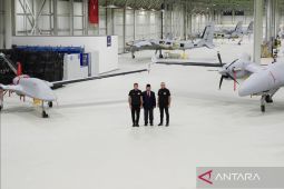 Prabowo observes Baykar Technology's combat drones in Turkey
