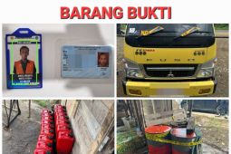 Pelaku pencurian solar menyamar sebagai karyawan tambang