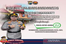 Kapolresta Banjarmasin siapkan nomor telepon khusus "Lapor Komandan"