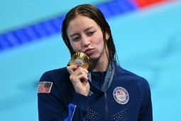 Perenang AS Kate Douglass raih emas dengan mengaplikasikan ilmu statistik