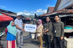 Ahli Waris Pedagang Pasar Wosia Terima Santunan Rp42 Juta dari BPJS Ketenagakerjaan