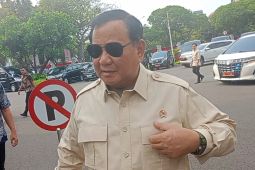 Menhan Prabowo laporkan hasil kunjungan ke luar negeri kepada Jokowi