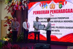 Ungkap kasus anak, Polresta Soetta kembali raih penghargaan