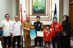 Pemkot Tangsel beri apresiasi untuk pemain timnas U-19 Kafiatur