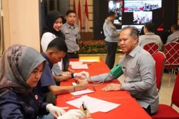 Sambut Hari Pengayoman ke-79 Tahun 2024, Kanwil Kemenkumham Jambi laksanakan bakti sosial donor darah
