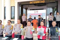 Polres Jambi tetapkan satu orang kakek tersangka pelaku pembakaran lahan