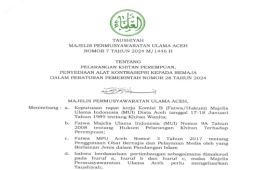 MPU Aceh terbitkan taushiyah tolak larangan khitan bagi perempuan