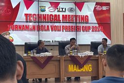 Puluhan tim voli di Malang Raya berpartisipasi dalam ajang Presisi Cup 2024