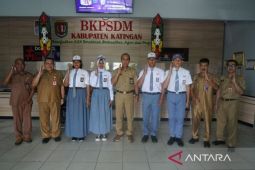 Empat siswa Katingan terpilih ikuti pusdiklat Paskibraka Kalteng