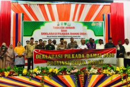 Polda PB gelar tabligh akbar-deklarasi pilkada damai di Kaimana