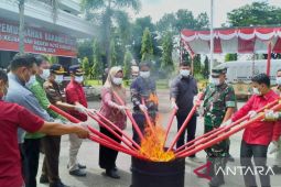 Kejari Kota Gorontalo musnahkan barang bukti 52 perkara inkrah