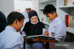 Hancur saat gempa Cianjur 2022, Perpustakaan Sukamulya kembali dibangun