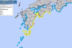 Gempa magnitudo 6,9 di Kyushu Jepang, belum ada laporan WNI terdampak langsung