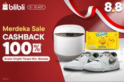 Blibli gelar program "8.8 Merdeka Sale" rayakan bulan kemerdekaan
