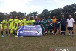 PT Timah gelar liga "Fun Football Veteran U-40" rayakan HUT ke-48 PT Timah dan HUT Ke-79 RI