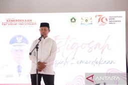 Pemkab Bogor gelar istigasah hingga santunan di rest area Puncak warnai HUT ke-79 RI