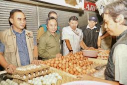 Harga Cabai secara nasional Rp69.990 per kg dan telur Rp30.250 per kg